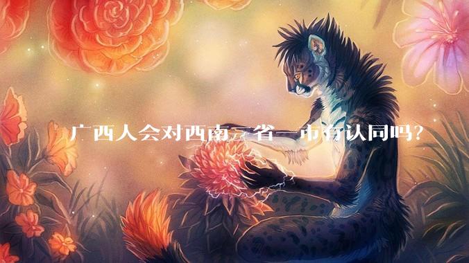 广西人会对西南三省一市有认同吗？